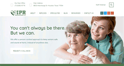 Desktop Screenshot of iprhealthcare.com
